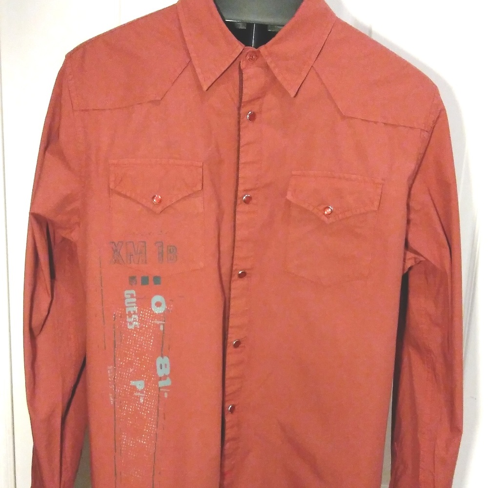 AUTHENTIC GUESS BUTTON-DOWN